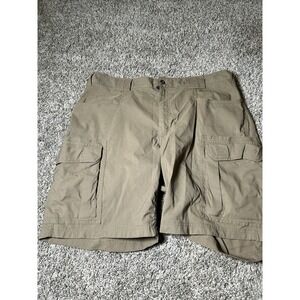 Duluth Trading Co. | Khacki Cargo Shorts w/Elastic‎ Waist Men's XL